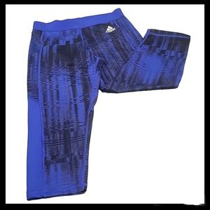 Adidas Tech fit Cycling Shorts Capri leggings Small